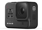 GoPro HERO8 Black Waterproof Action Camera with Touch Screen 4K Ultra HD Video 12MP Photos 1080p Live with Accessory Bundle - 1 Additional GoPro USA Batteries + PNY 64GB U3 microSDHC Card