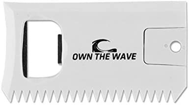 Own the Wave Fiberglass Reinforced Surfboard Fins - 3 Thruster Fins (FCS G5 M5 Style) Comes with FCS Screws and Hex Key
