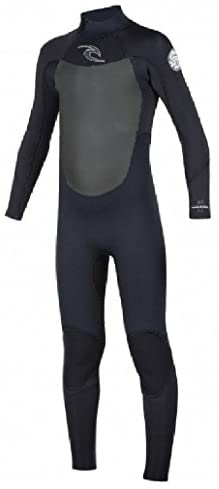 Rip Curl Junior D/Patrol 43Gb B/Zip S Wetsuits, 8, Black/Black
