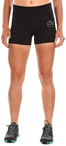 La Sportiva Podium Tight Short - Women's, Black, Extra Small, K88-999999-XS