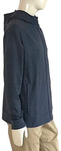LULULEMON CITY SWEAT FULL ZIP HOODIE - HTTN (Heathered True Navy)