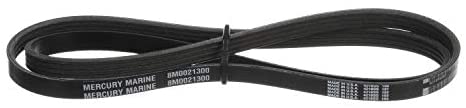 Quicksilver Alternator Belt 828507Q4 - V-6 OptiMax - for 2.5L, V-6 Mercury Optimax Outboards (Non-Pro Models)