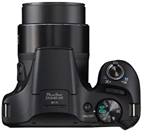 Canon PowerShot SX540 Digital Camera w/ 50x Optical Zoom - Wi-Fi & NFC Enabled (Black), 1 - 1067C001