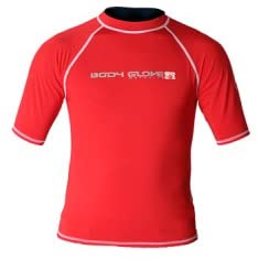 Body Glove Basic Deluxe Junior's Short Sleeve Lycra Rashguard Shirt