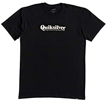 Quiksilver Men's Modern Script TEE, Black, XX-Large