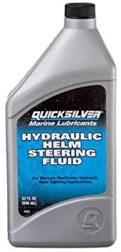 Quicksilver 858078Q01 Hydraulic Helm Steering Fluid - 32 Ounce Bottle