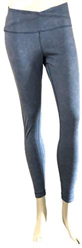 Lululemon Always ON HR Tight 28" - SWTU (Sky Wash Print Tempest Blue)