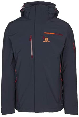 Salomon Men's Brilliant JKT M, Night Sky, XX-Large