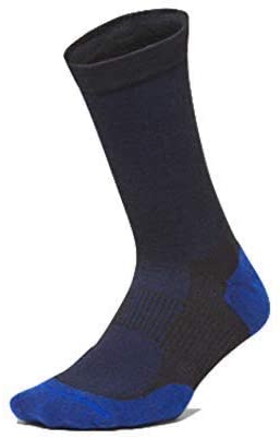 LULULEMON WOMENS COAST TO ROAM CREW SOCK WOOL - LARK/BLK