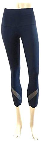 Lululemon Wunder Under HR Crop 23" Scallop - TRNV (True Navy)