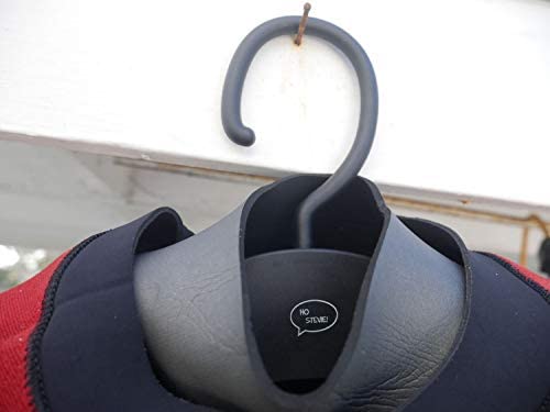 Ho Stevie! Wetsuit Hanger - Fast Dry Folding Vented Hanger for Surfing and Scuba Diving Wet Suits