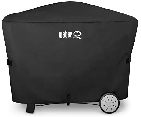 Weber 7112 Q 2000 and 3000 Series Grill Cover, 56.6 x 22 x 39.3 Inches, Assorted