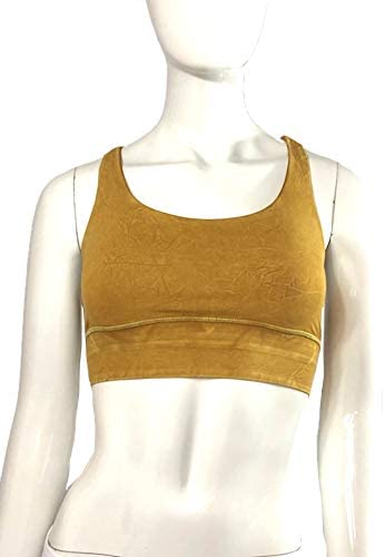 Lululemon Energy Bra Long LINE NULUX WASH - ICWO (Ice Wash Spiced Bronze)