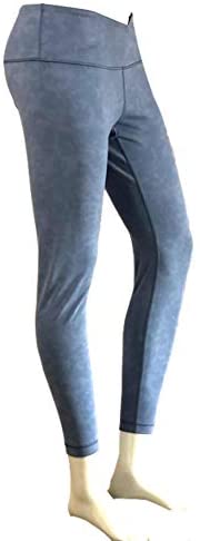 Lululemon Always ON HR Tight 28" - SWTU (Sky Wash Print Tempest Blue)