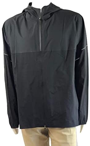 SURGE SHELL HOODIE - Black