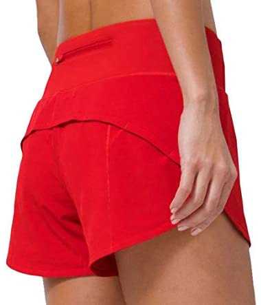 Lululemon Womens Run Speed Short Electric Coral Pink