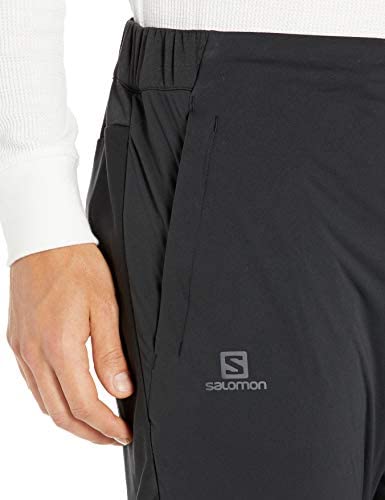 Salomon Men's Agile Warm Pant M, Black, X-Small