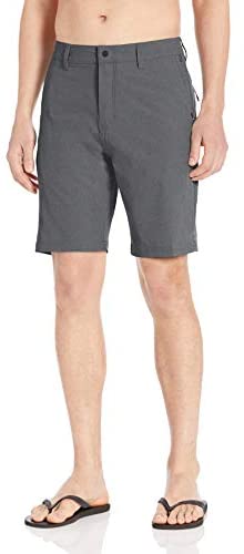 Quiksilver Men's Navigate Amphibian 20 Hybrid Short, Black, 28