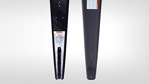 HO Sports Syndicate Alpha Waterski | Lightweight Carbon Fiber Design | Flat Tip Rocker & Adjustable Fin | 66in