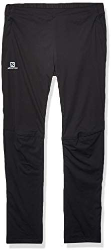 Salomon Men's Agile Warm Pant M, Black, X-Small