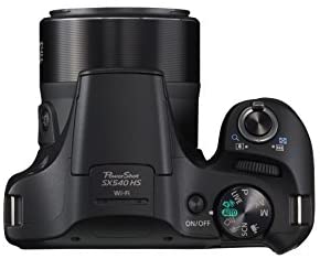 Canon PowerShot SX540 Digital Camera w/ 50x Optical Zoom - Wi-Fi & NFC Enabled (Black), 1 - 1067C001