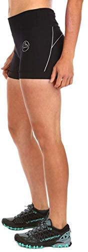 La Sportiva Podium Tight Short - Women's, Black, Extra Small, K88-999999-XS