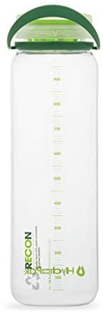 Hydrapak Recon - 50% Recycled Plastic Water Bottle, Eco Friendly & BPA Free, Smooth Flow Twist Cap