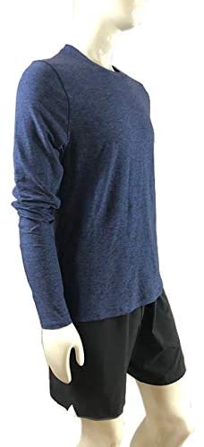 Lululemon Surge Warm LS - HEMR/BLK (Heathered Moroccan/Black)