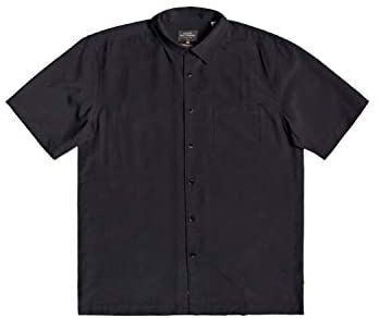 Quiksilver Waterman Men's Woven TOP, Black Cane Island, XX-Large