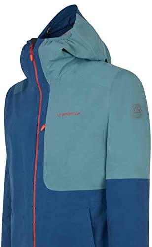 La Sportiva Crizzle Jacket - Men's, Opal/Pine, Medium, L37-618714-M