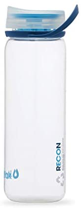 Hydrapak Recon - 50% Recycled Plastic Water Bottle, Eco Friendly & BPA Free, Smooth Flow Twist Cap