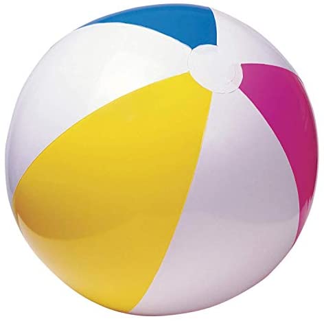 Intex Summer Big Beach Ball Set - One Jumbo Giant 42" Ball and Two Classic 24" Inflatable Color Balls for Beach and Pool