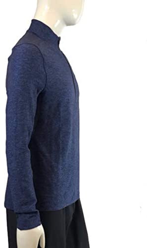 Lululemon Surge Warm 1/2 Zip - HEMR/BLK
