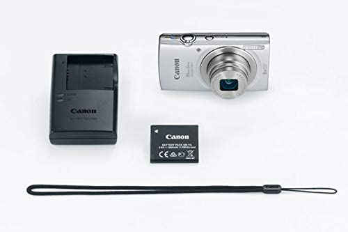 Canon PowerShot ELPH 180 Digital Camera (Red) + 16GB SDHC Memory Card + Mini Table Tripod +Protective camera case with Deluxe Cleaning Bundle