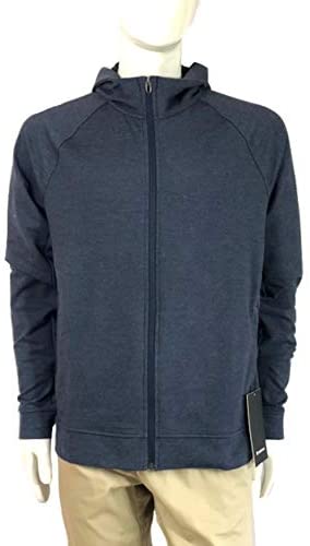 LULULEMON CITY SWEAT FULL ZIP HOODIE - HTTN (Heathered True Navy)
