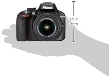 Nikon digital camera D3300 double zoom kit 18-55mm DX VR II & 55-200mm DX VR II Lenses2 Black