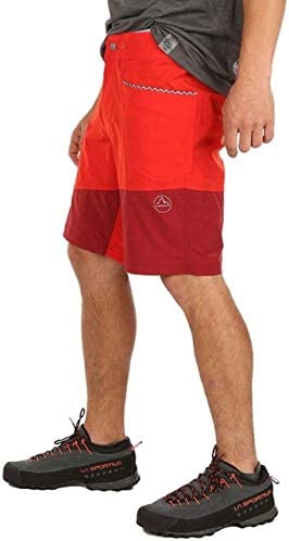 La Sportiva Taku Short - Mens, Poppy/Chili, Small, P19-311309-S