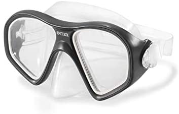 Intex Reef Rider Sport Swim Pool Diving Goggle Mask Snorkeling Set, 14 to Adult