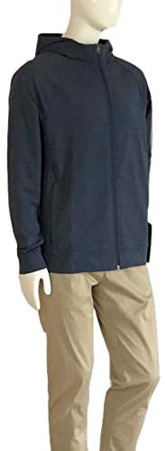 LULULEMON CITY SWEAT FULL ZIP HOODIE - HTTN (Heathered True Navy)