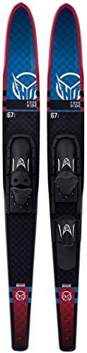 HO Freeride Combo Skis w/Adjustable Horseshoe Bindings Sz 67in/One Size