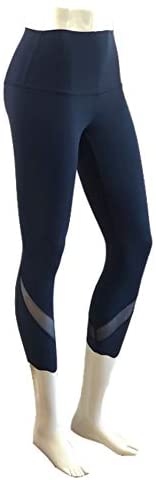 Lululemon Wunder Under HR Crop 23" Scallop - TRNV (True Navy)