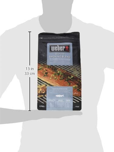 Weber 17664 Smoking Wood Chips, 30.5 x 27.2 x 15.2 cm