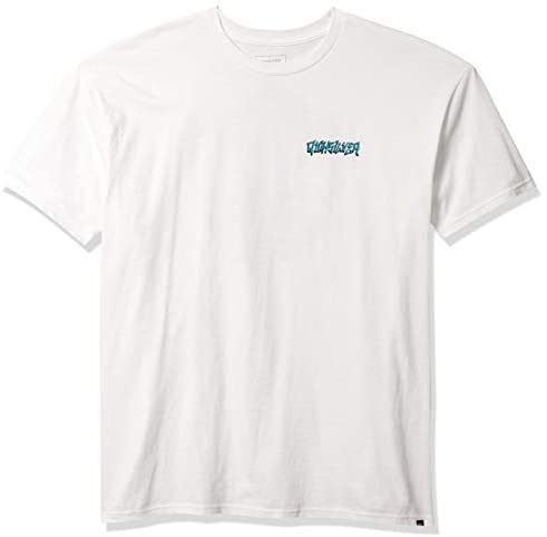 Quiksilver Men's Getting SNAKED TEE, White, XXL