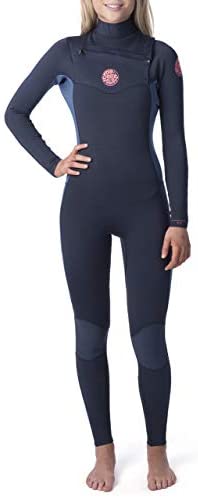 Rip Curl Dawn Patrol Wetsuit | Women’s Neoprene Full Suit Chest Zip Wetsuit for Surfing, Watersports, Swimming, Snorkeling | Designed for Durability | 3/2mm
