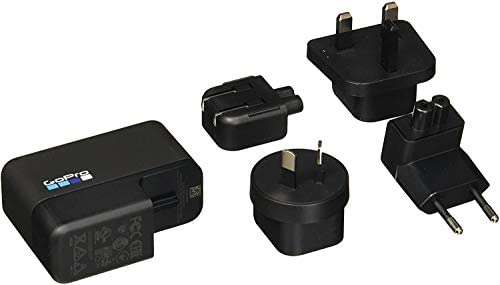 GoPro Supercharger International Dual-Port Charger (HERO7 Black/HERO6 Black/HERO5 Black/HERO(2018) - Official GoPro Accessory