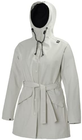 Helly-Hansen Women's Kirkwall Hooded Lightweight Waterpoof Windproof Raincoat Jacket