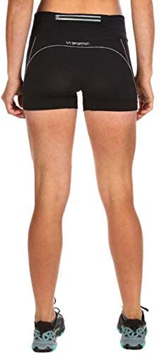 La Sportiva Podium Tight Short - Women's, Black, Extra Small, K88-999999-XS