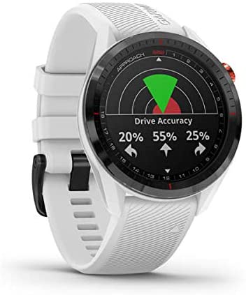 Garmin Approach S62 GPS Golf Watch (Black Bezel/Black Band) w/Virtual Caddie