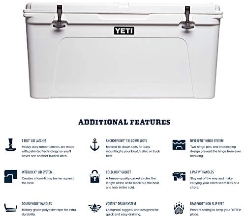 YETI Tundra 125 Cooler, White