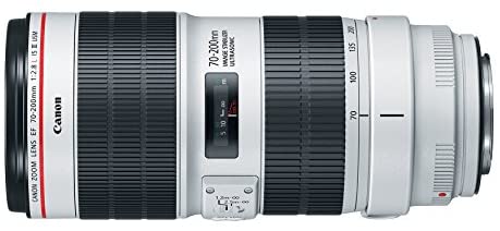 Canon EF 70-200mm f/2.8L IS III USM Lens for Canon Digital SLR Cameras, White - 3044C002